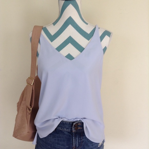 Topshop | Periwinkle Top - Picture 4 of 4